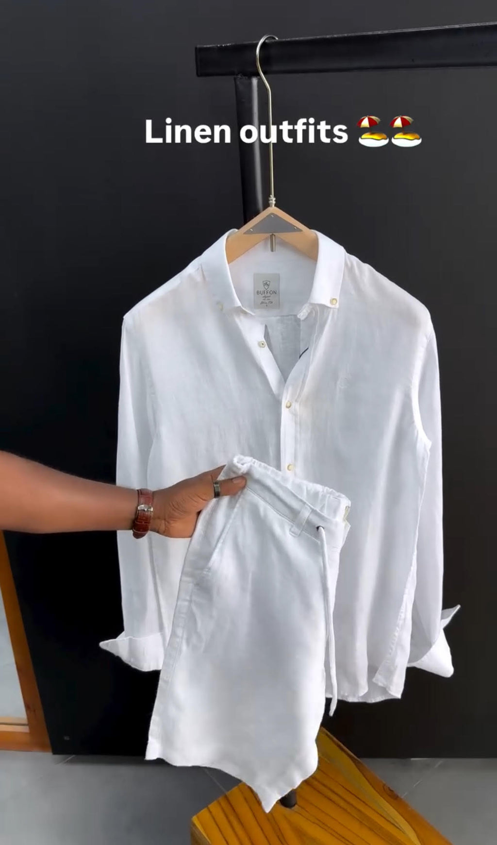 Men’s Morningdate Shorts Set